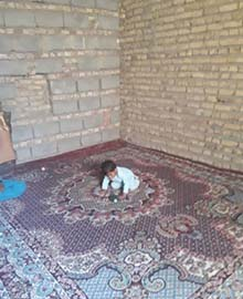 تهیه سمعک برای محمد طاها