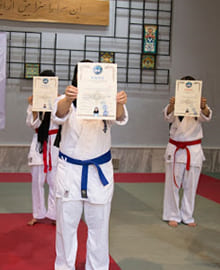 تامین هزینه 3 ترم کلاس زبان و کاراته مهدیه