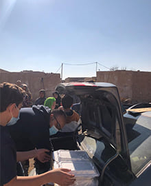 تهیه 250 پرس غذا برای کوره های اجرپزی