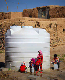 تهیه 25 عدد مخزن آب برای مناطق محروم
