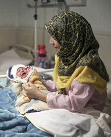 تامین هزینه زایمان همسر آقا غفور