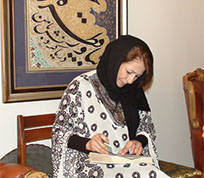 خوشنویسی، پرچم هنر ایران