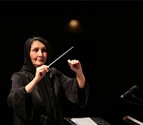 تنها بانوی رهبر ارکستر ساکن ایران